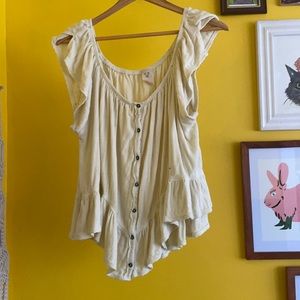 Free People like new top size Large